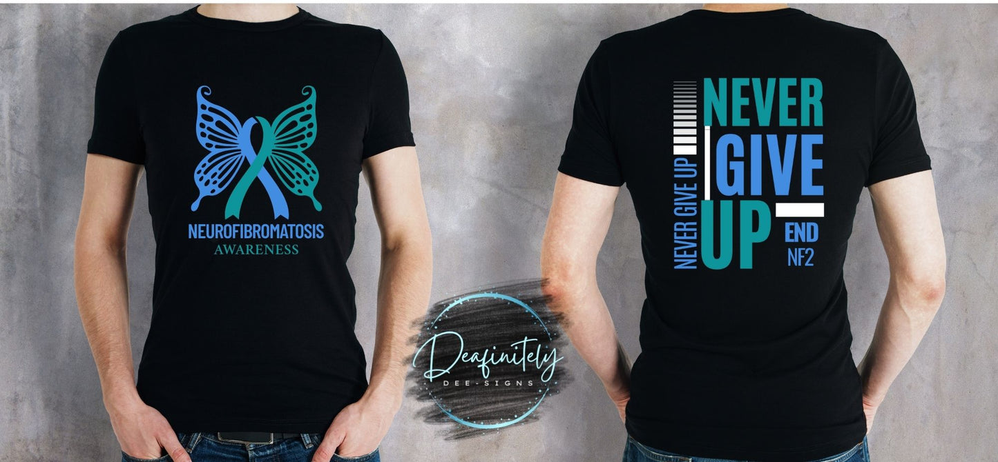 NF Butterfly Never Give Up T-Shirt