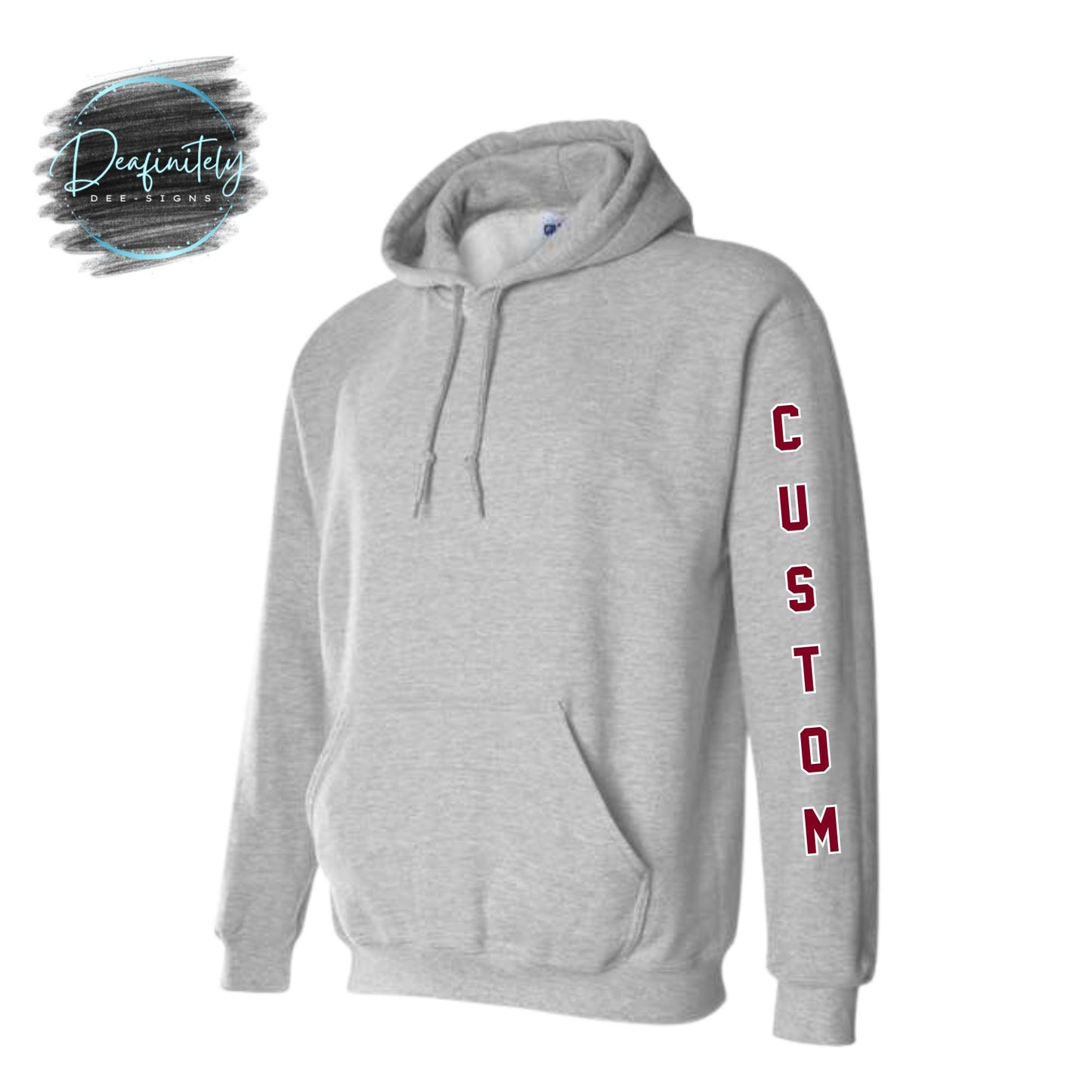 Custom Nutley Faux Glitter Hoodie