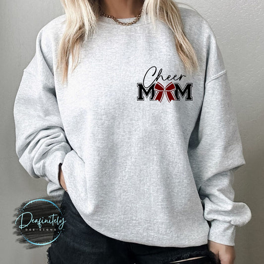 Cheer Mom Crewneck Sweatshirt