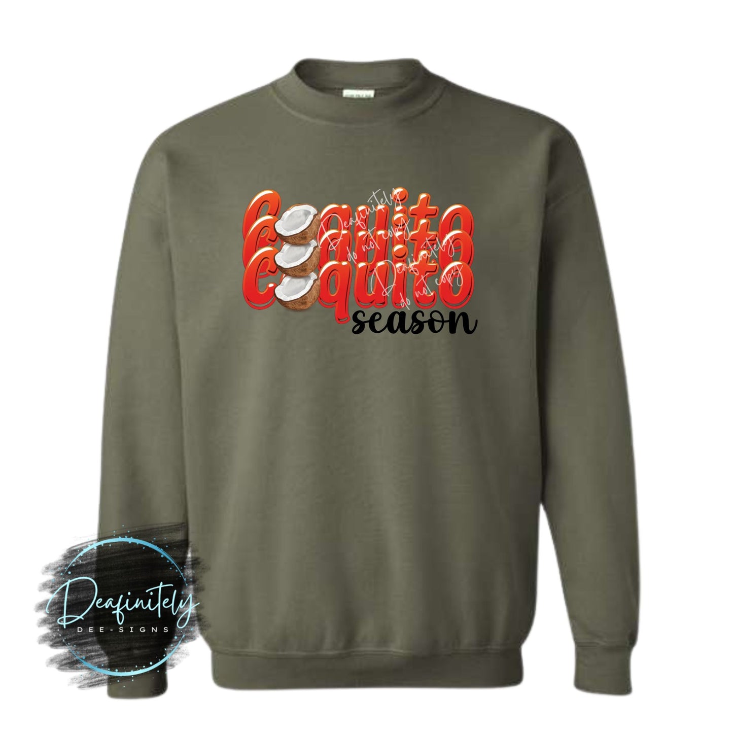 Coquito Season Crewneck Sweatshirt