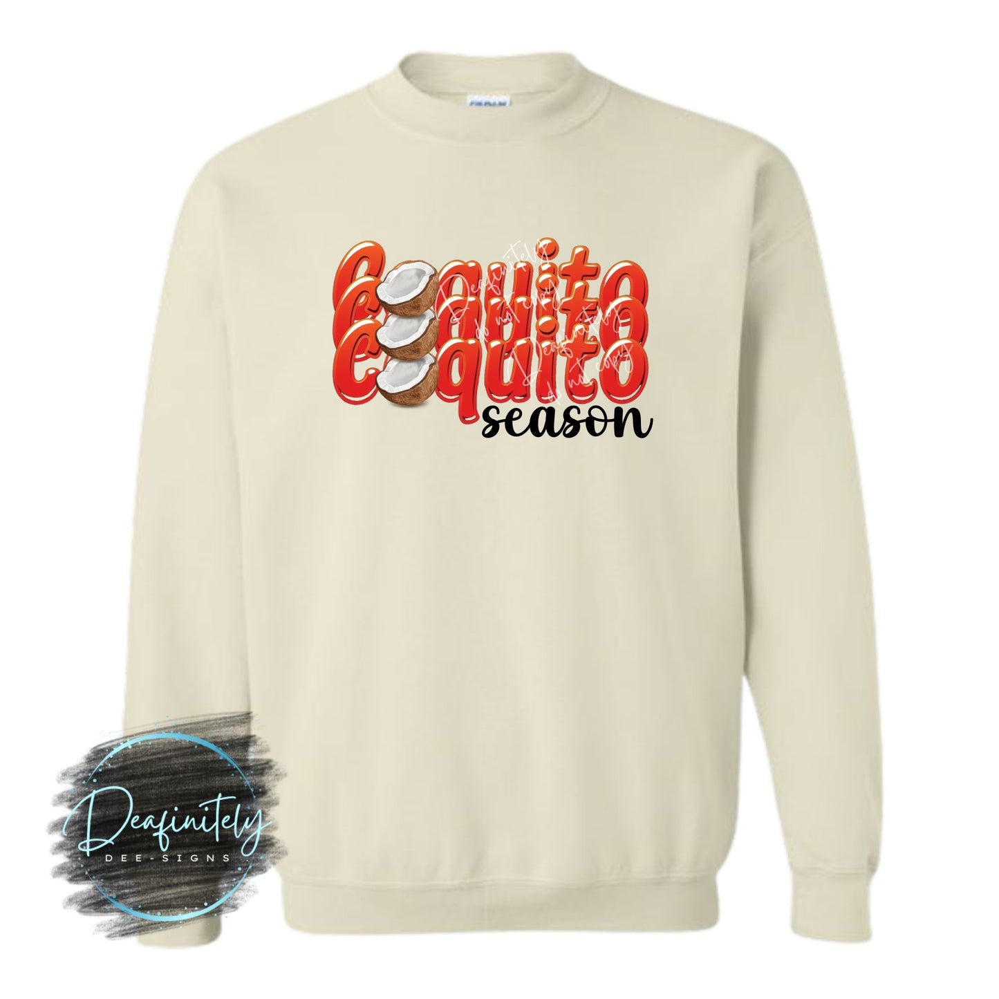 Coquito Season Crewneck Sweatshirt