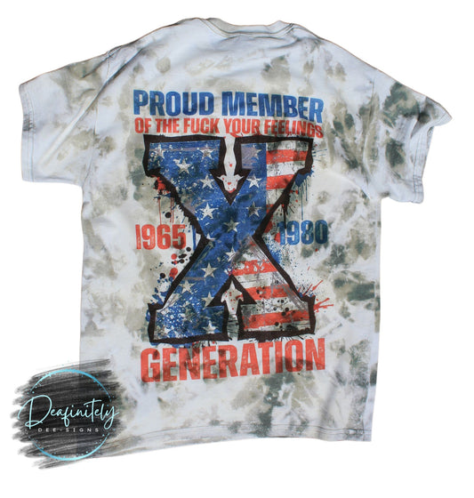 Gen X 4th of July T Shirt