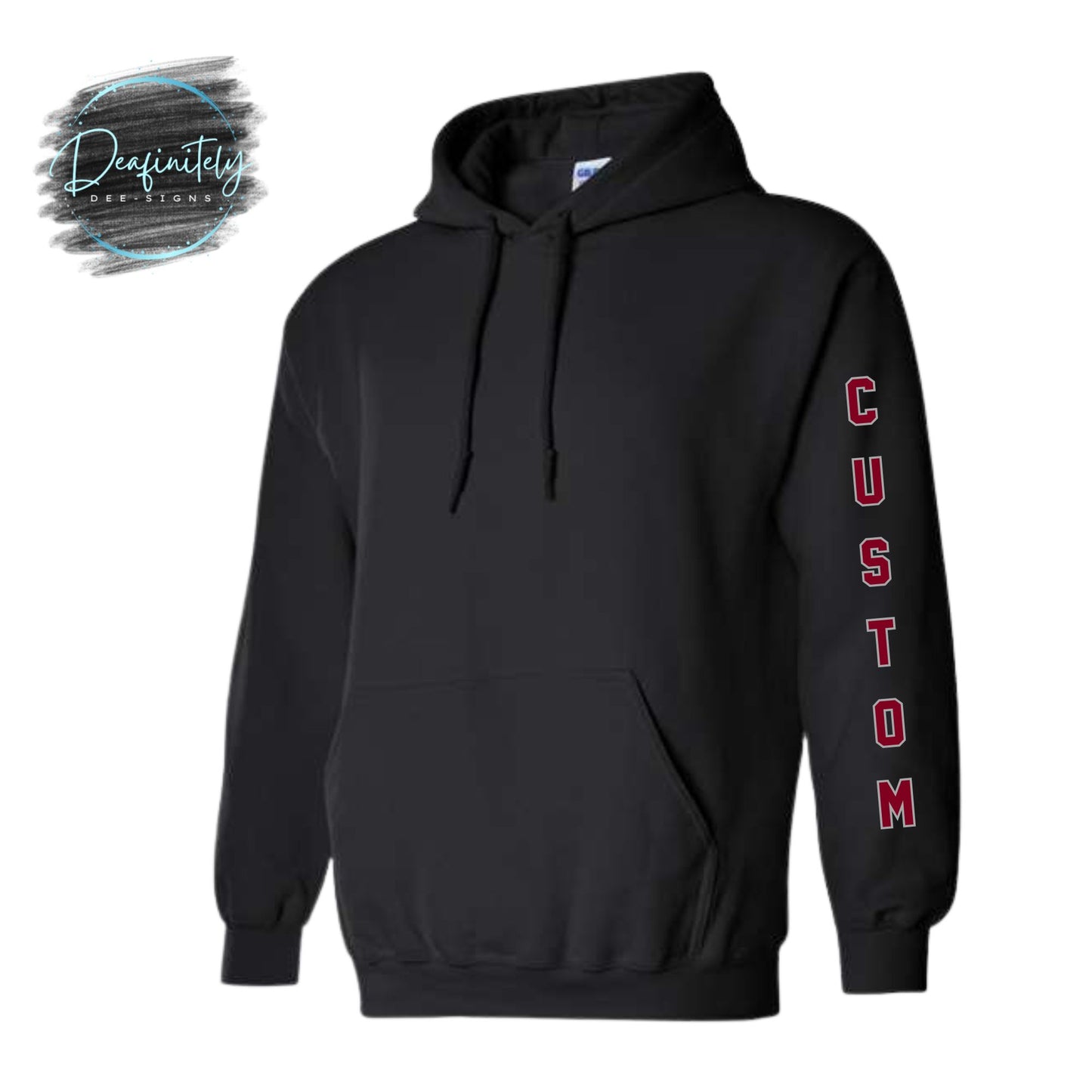 Custom Nutley Faux Glitter Hoodie