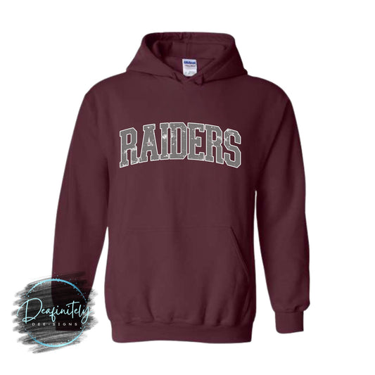 Raider's Maroon Hoodie