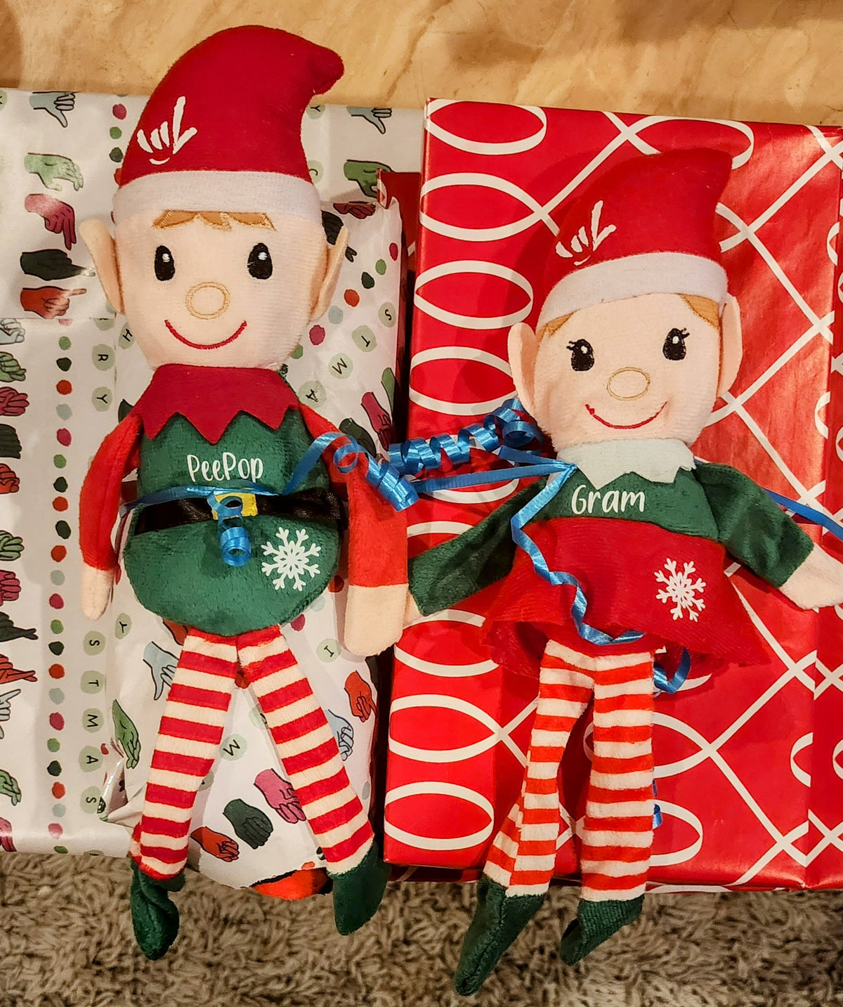 Personalized Christmas Elves