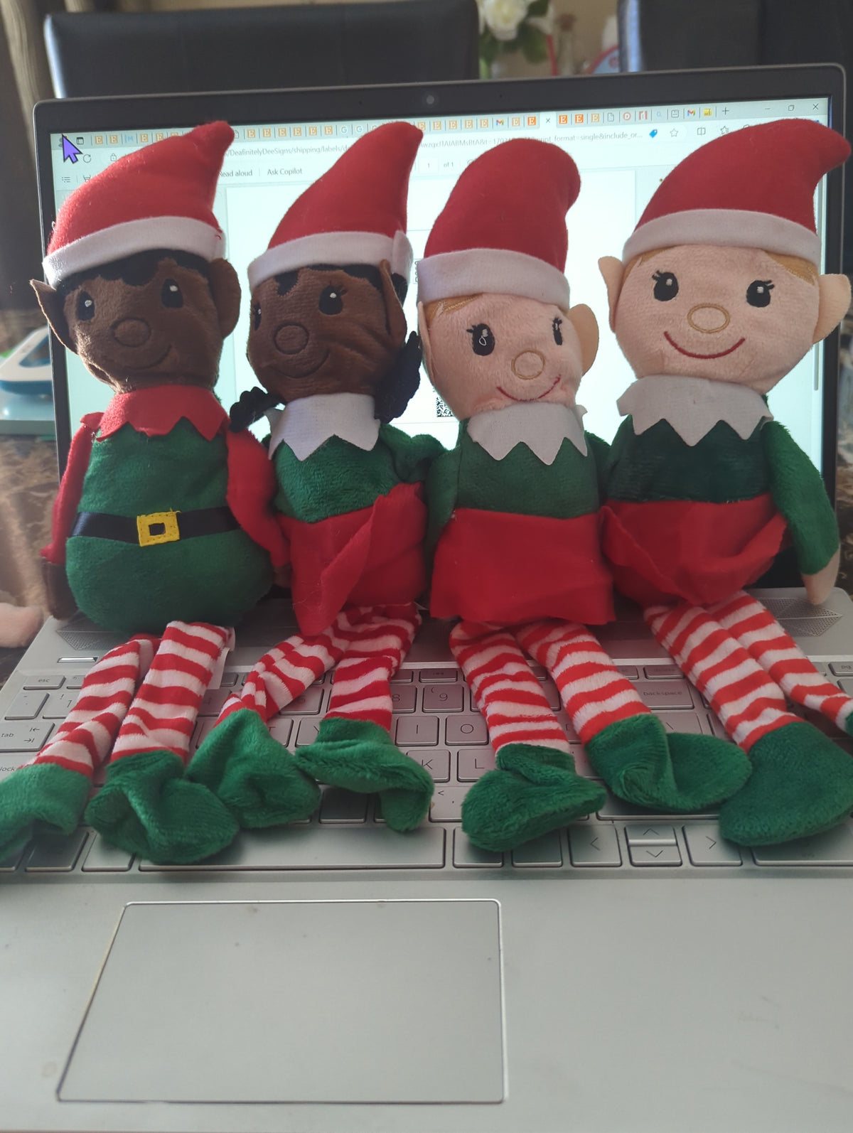 Personalized Christmas Elves
