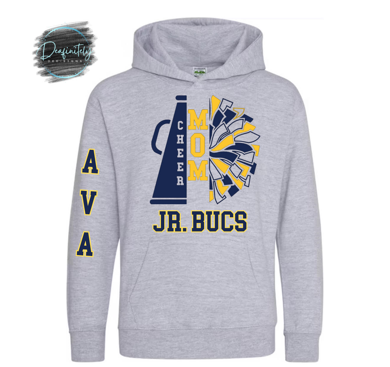 JR. BUCS CHEER MOM HOODIE