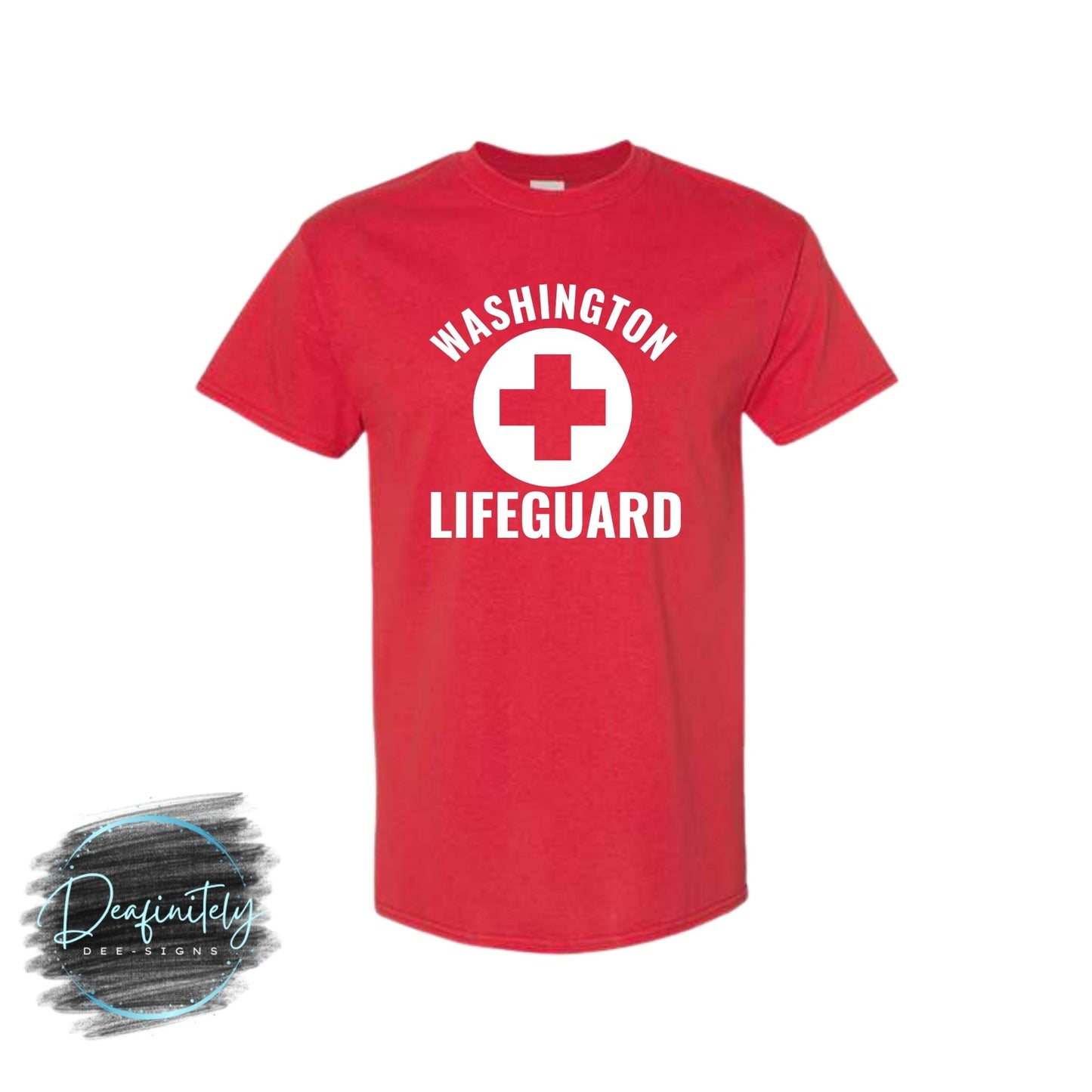 WASHINGTON LIFEGUARD HALLOWEEN TEE OR HOODIE