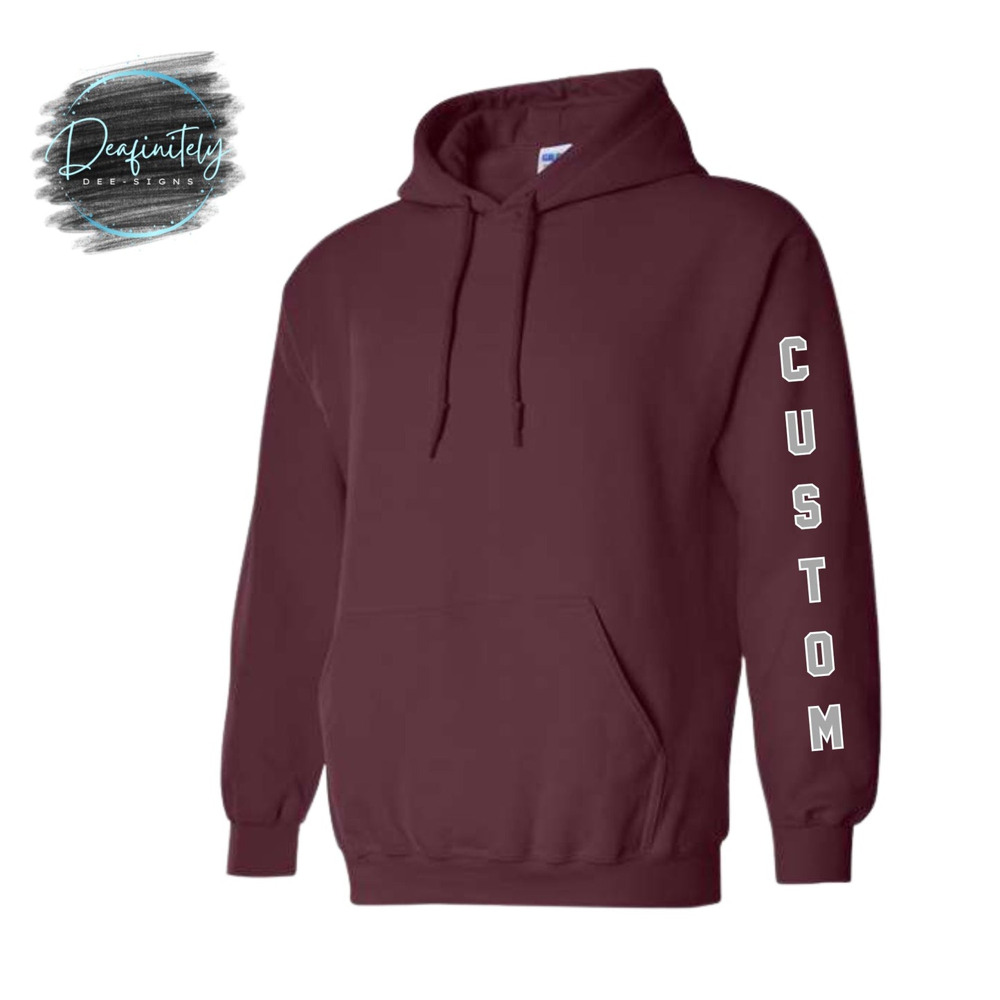 Custom Nutley Faux Glitter Hoodie