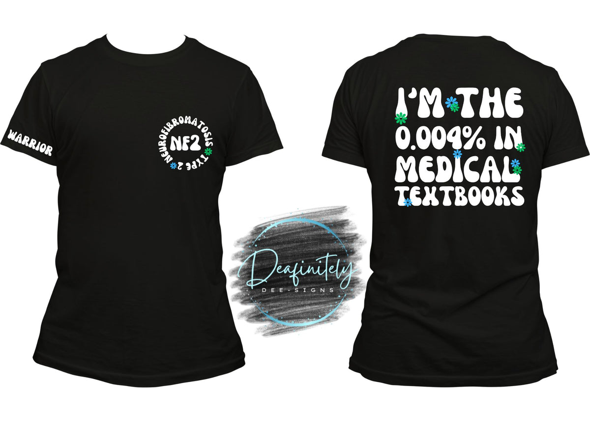 Rare Disease Tee NF1 and NF2