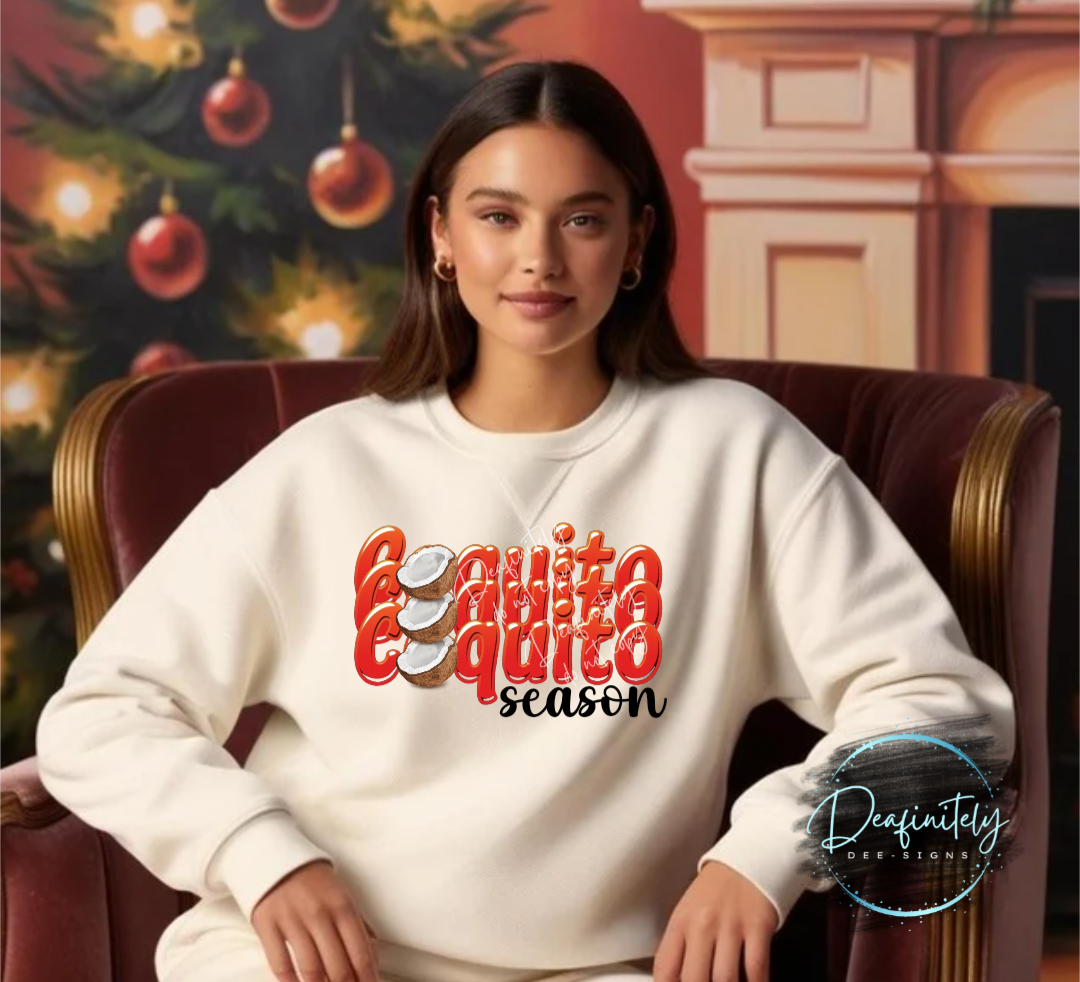 Coquito Season Crewneck Sweatshirt