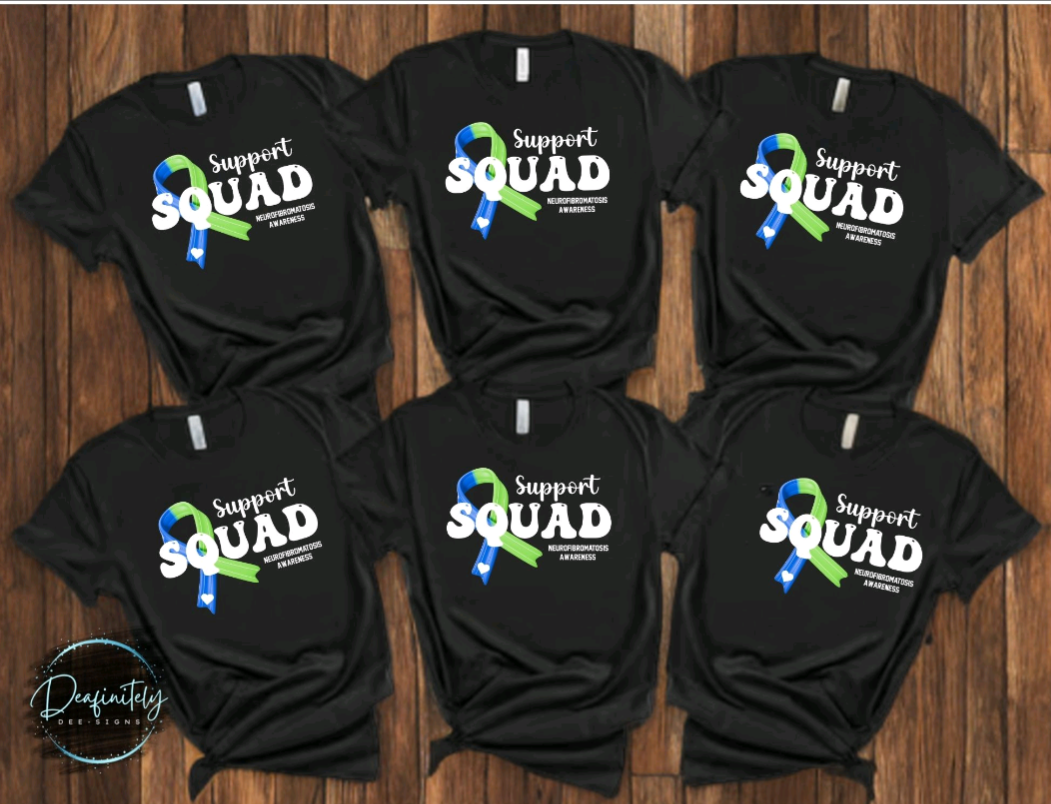 Support Squad T Shirts