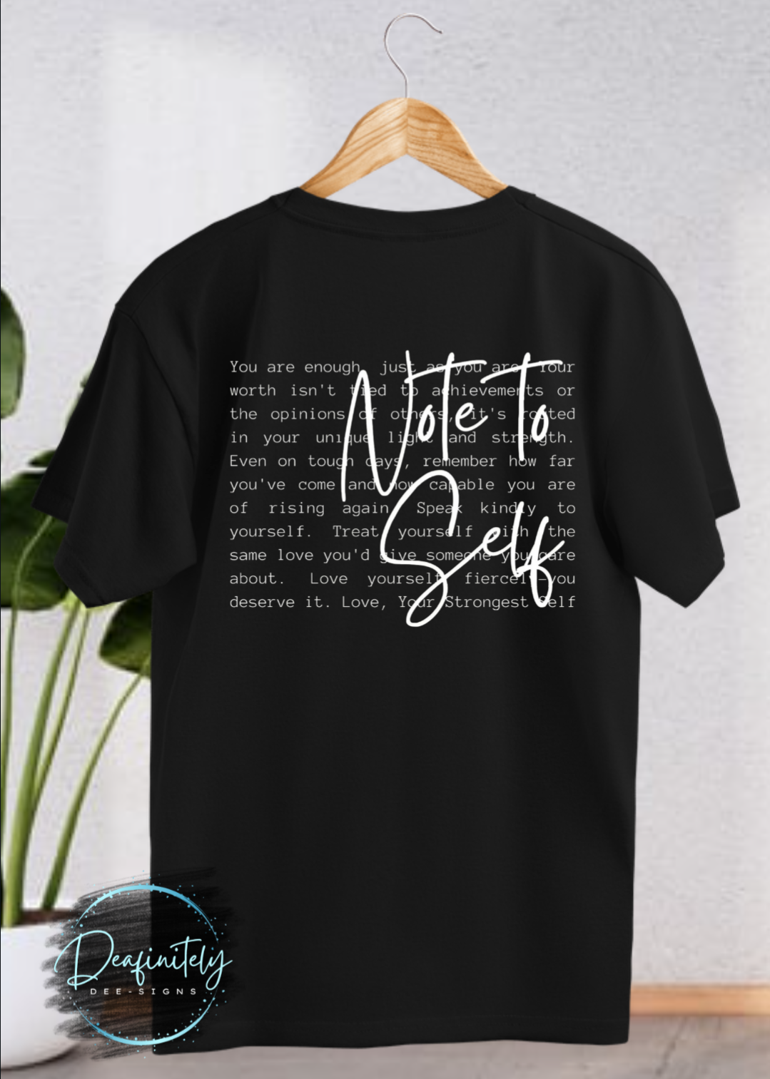 Note To Self Tee
